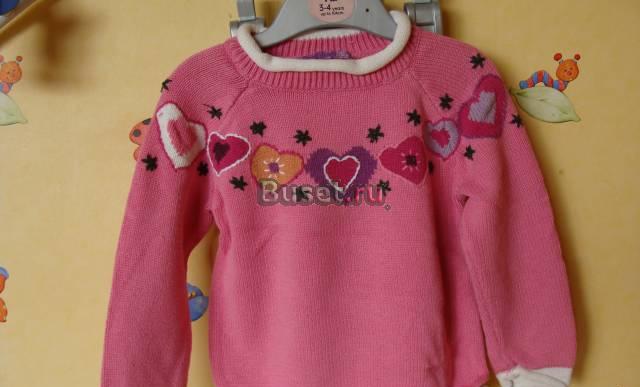 Свитер(глория джинс), футболка (mothercare) р 104 Москва