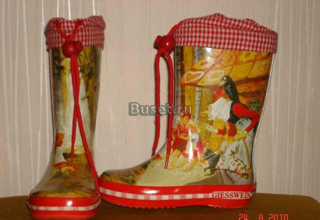 Резиновые сапоги и дд и дм Giesswein,Австрия Москва