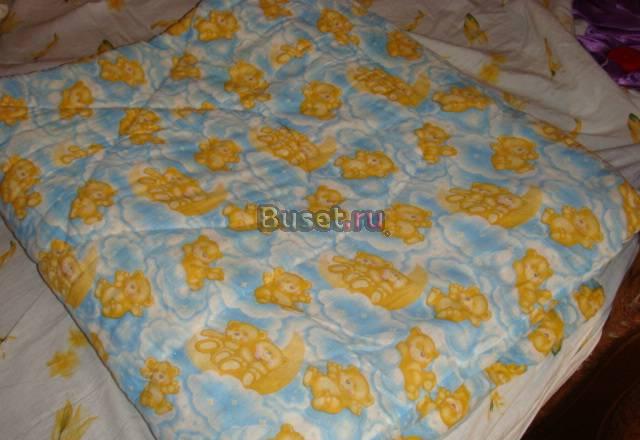 Одеялко и подушка в детскую кроватку Москва