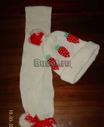 Шапка, шарф (комплект) Москва