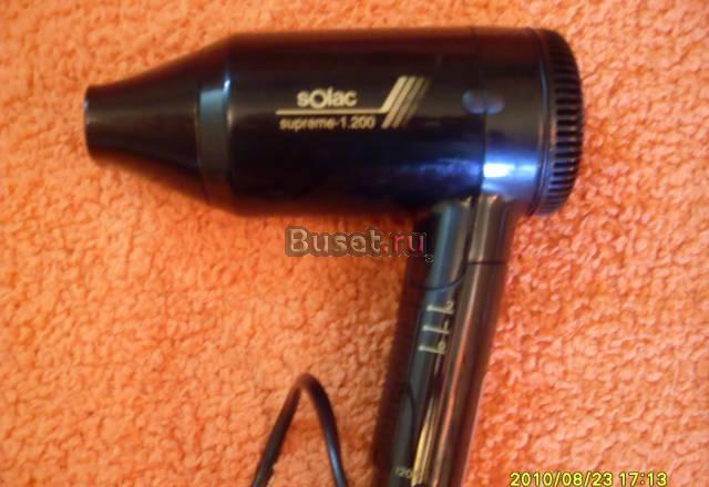 Фен solac supreme 1.200.б/у Москва