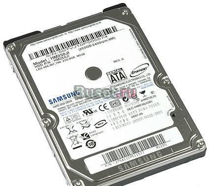 Винчестер для ноутбука HDD 250 Gb sata-II 300 Sams Казань