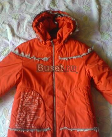 Куртка ф. ламо красная 122рост,осень-зима Москва