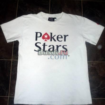 Фирменная футболка Poker Stars Москва