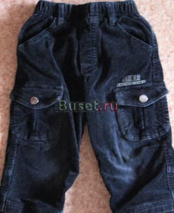 Чёрные брюки р.86 Москва