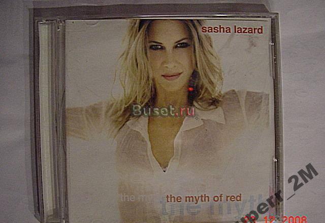 CD DISK / SASHA LAZARD / THE MYTH OF RED  Москва