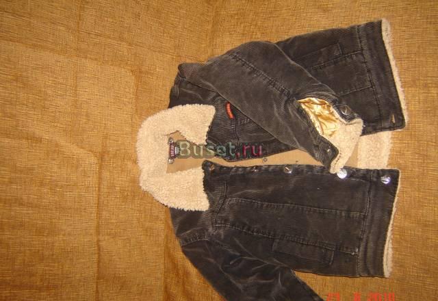 Вельветовая куртка на синтепоне Москва