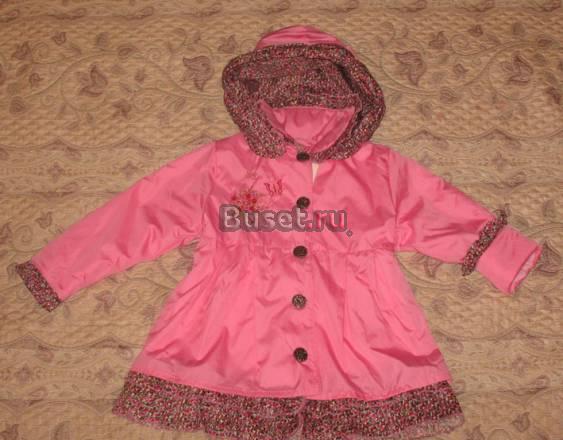 Стильный и красивый плащ для девочек Москва