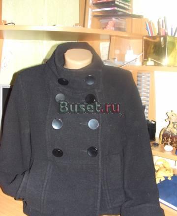 Пальто короткое 44-46р,после химчистки,актуальная Москва