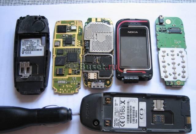 Nokia 7270 и другие телефоны на запчасти Москва