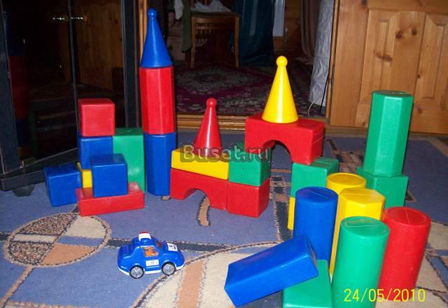 Кубики большие пластмассовые 27 штук Москва