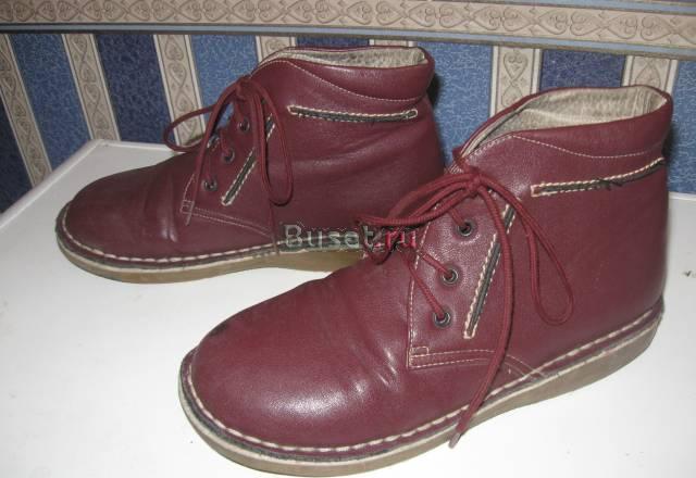 Ботинки нат. кожа р-р 33 Москва
