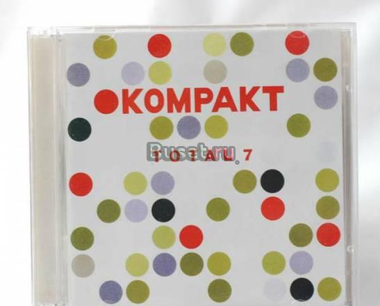 Музыка CD - Techno 2CD - Kompakt Total 7 Москва