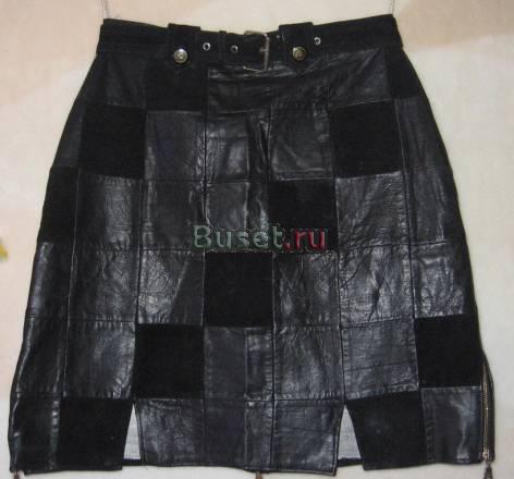 Кожаная юбка Москва