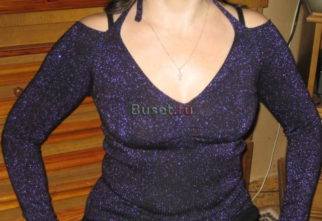 Кофточка фиолетовая новая Москва