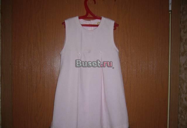 Вельветовый сарафан (на рост 104см) за 230 руб Москва