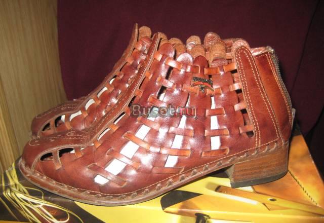 Летние ботинки из ремешков Москва