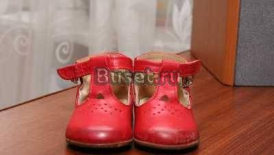 Туфли ясельные "котофей" красные Электросталь