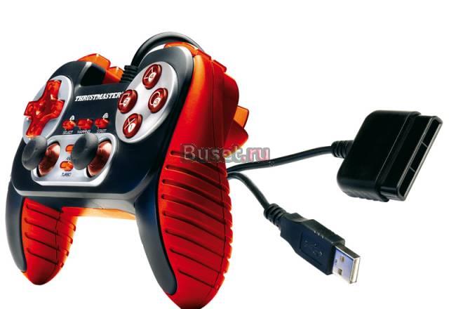 Геймпад для компьютера/playstation 2 thrustmaster Рязань