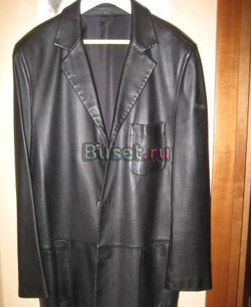 Кожаный пиджак"zegna" 7000р Москва