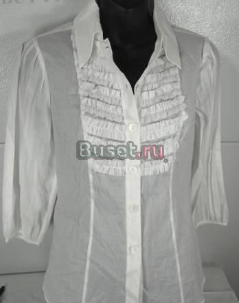 Diane Von Furstenberg Красивая блузка с жабо 44 Москва