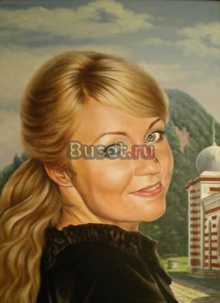 Портреты  по фото на холстах маслом Санкт-Петербург