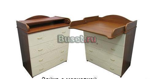 Новый пел.комод "Зайкина семейка" от производит Москва