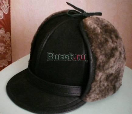 Шапка зимняя из овчины мужская Самара