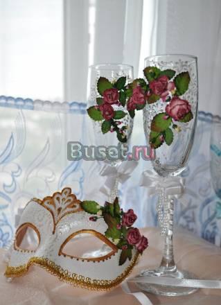 Бокалы для новобрачных Хабаровск