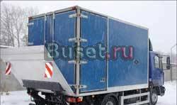 Перевозки с гидролифтом Иномарки 18-60 кубов, Москва