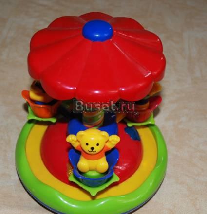 Развивающий центр "Карусель - юла" со световым и з Москва