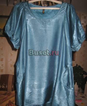 Оригинальная новая бирюзовая блузка Москва