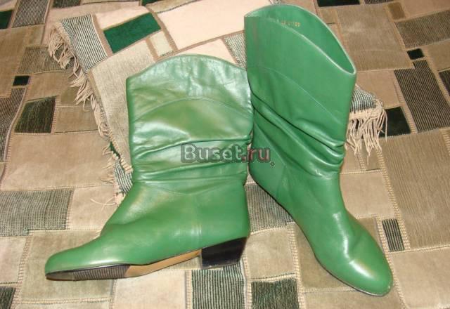 Сапоги осенние Москва