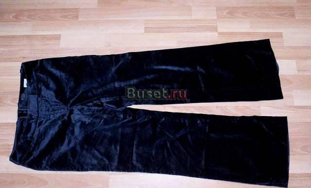 Бархатные брюки черные HM Санкт-Петербург