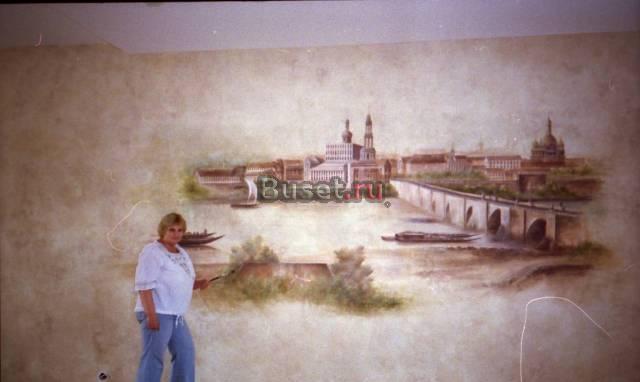 Фрески на основе декоративной штукатурки Кропоткин
