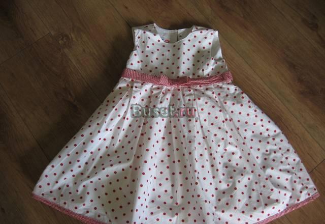Два нарядных платья и юбка на девочку 1-2 г Москва