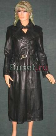 Красивое кожаное пальто плащ.б.у.чуть-чуть Москва