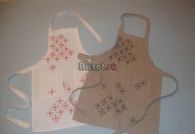 Фартуки для труда/рисования/кухни Москва