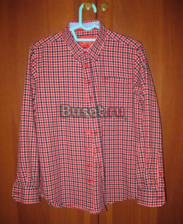 Рубашка на мальчика фирмы sela в клеточку Москва