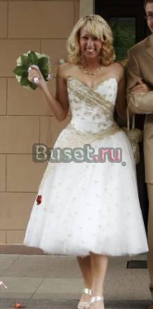 По колено свадебное платье Москва