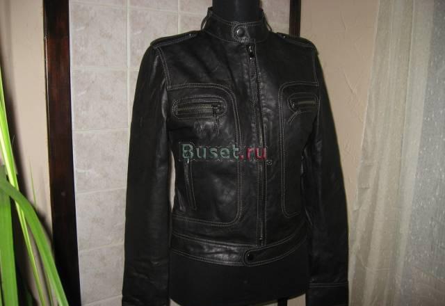 Новая кожаная куртка gian mori Москва