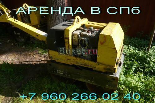 сдам виброплиту,сдам виброкаток в аренду ,каток 850кг Санкт-Петербург