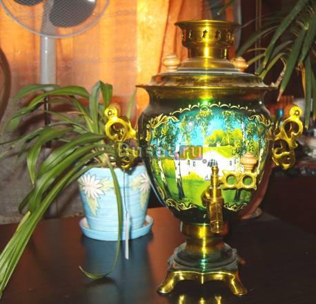 Продаётся набор "Ясная поляна".самовар, поднос и ч Санкт-Петербург