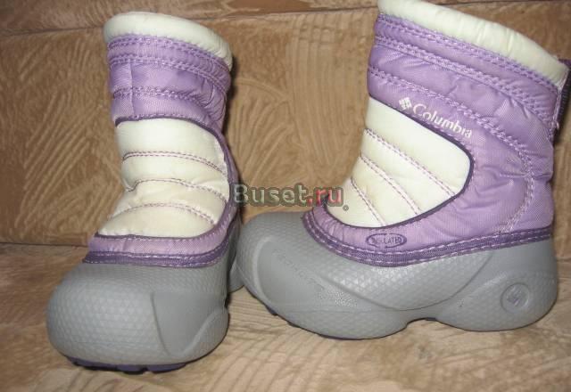 Сноубутсы Colambia и валенки Котофей Санкт-Петербург