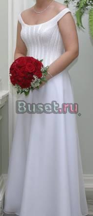 Свадебное платье (корсет+юбка) 42 - 48 размера Санкт-Петербург