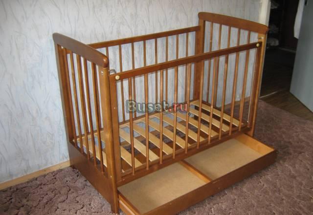 Кроватку детскую, с кокосовым матрасом и бортиками Санкт-Петербург