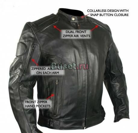 Мотокуртка кожаная с защитой USA Санкт-Петербург