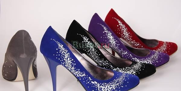 Замшевые туфли женские Москва