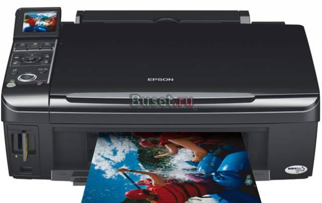 Струйное мфу Epson TX410 + USB кабель всего Москва