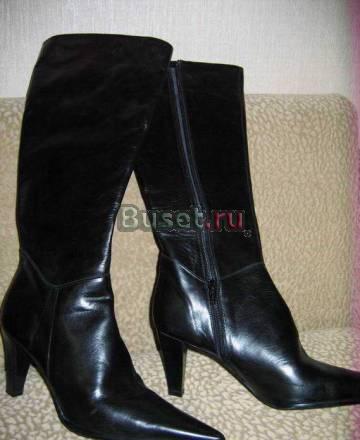 Сапоги женские, весна-осень, 36-37 р-р Санкт-Петербург